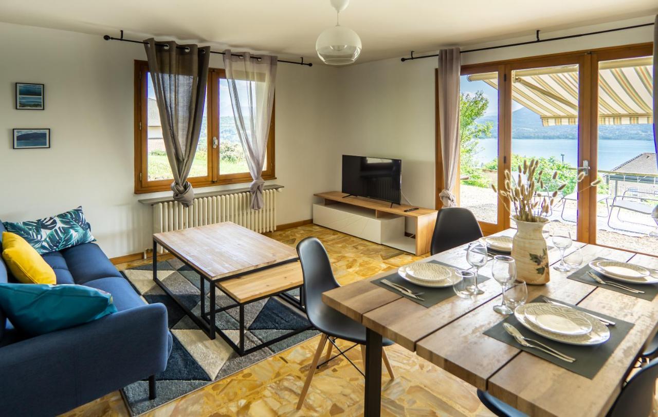 Апартаменти T3 Avec Vue Sur Le Lac D'Annecy Веріє-дю-Лак Екстер'єр фото