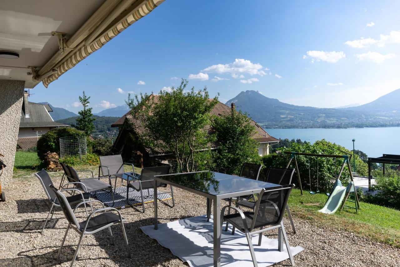Апартаменти T3 Avec Vue Sur Le Lac D'Annecy Веріє-дю-Лак Екстер'єр фото